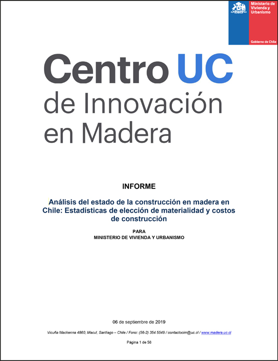 Informe Construcción en Madera en Chile